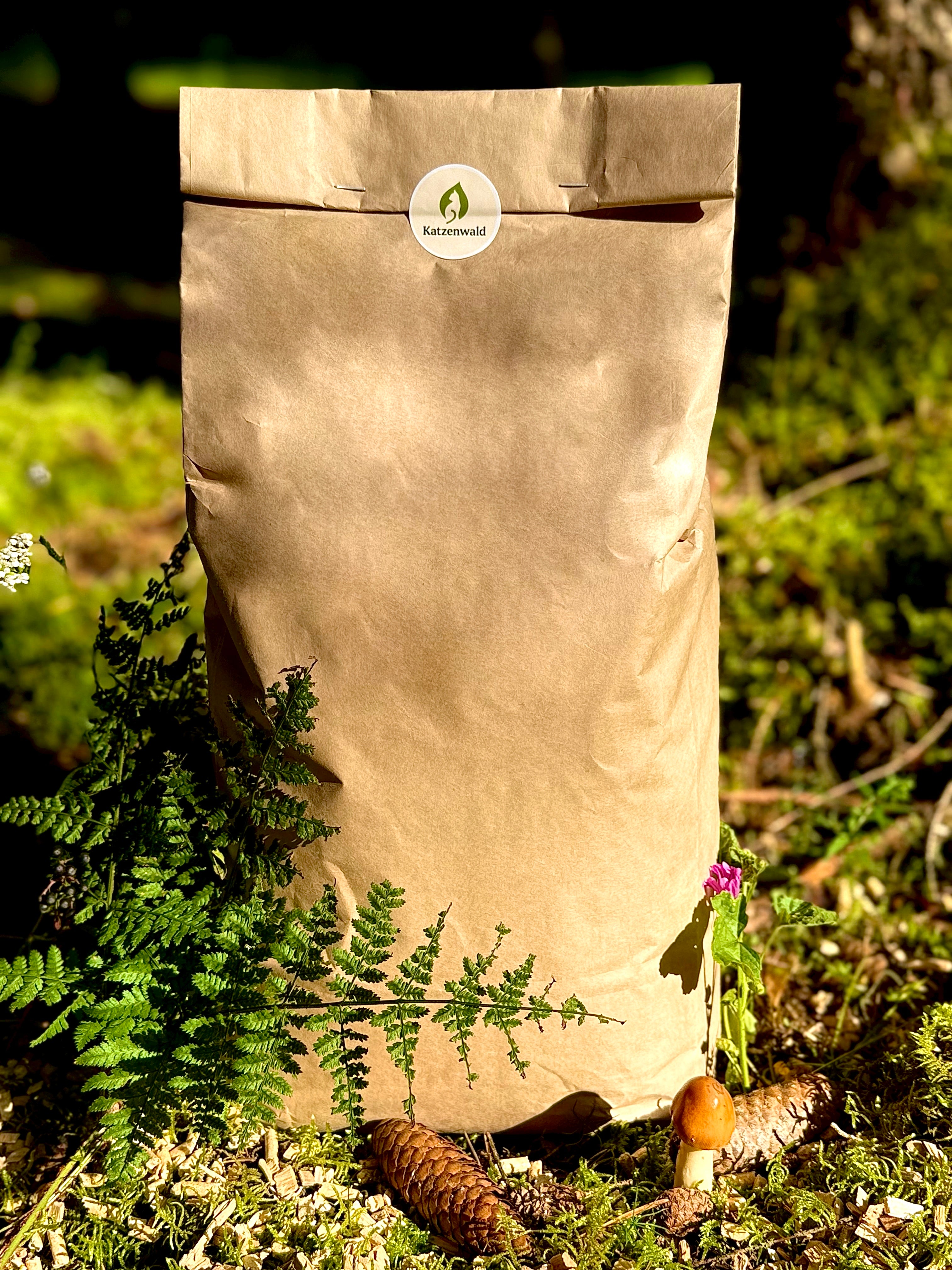 Katzenwald Waldluft Naturstreu
